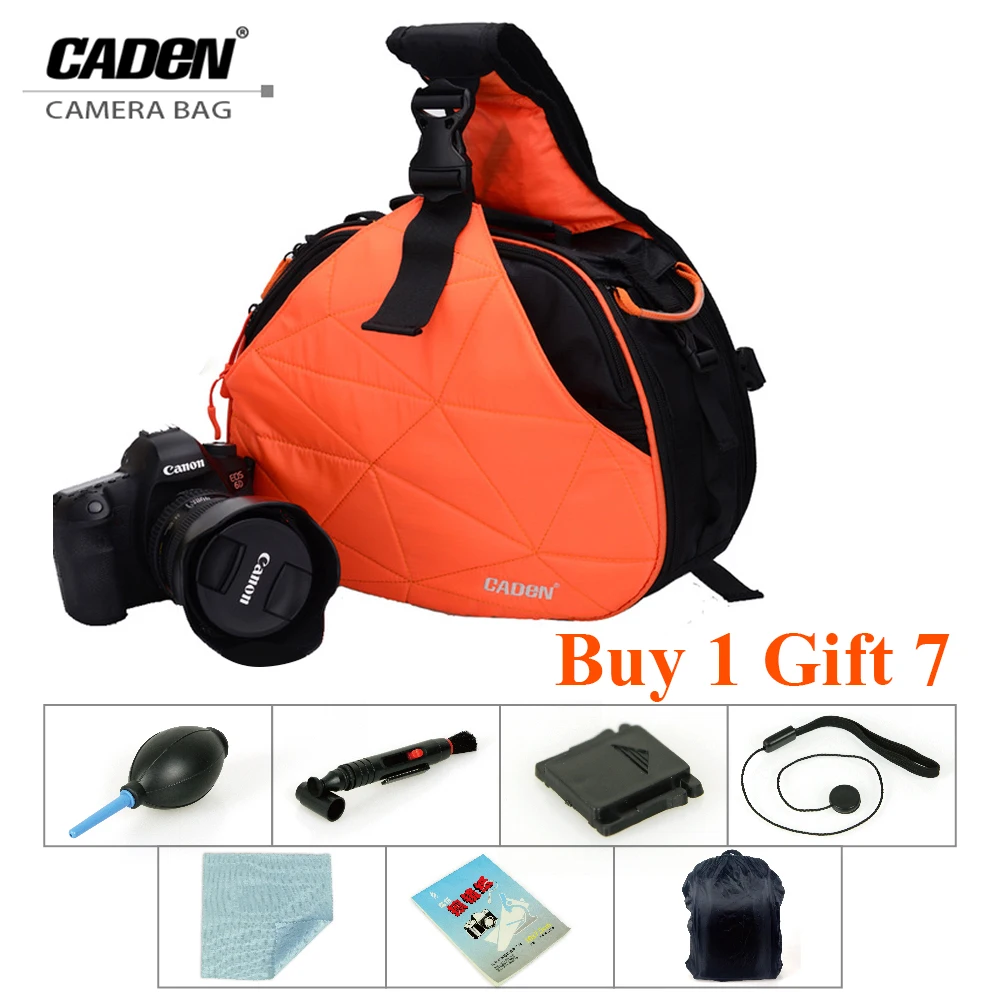 Горячая Распродажа Caden K1 K2 нейлон Треугольники сумка через плечо с дождевик для