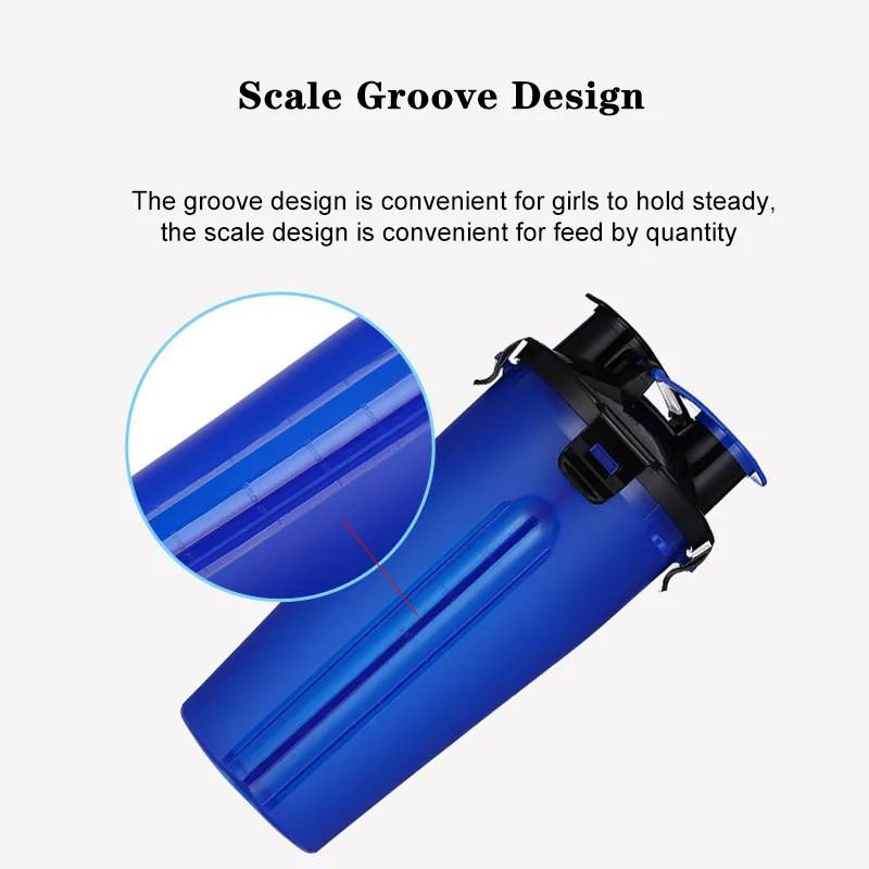 Портативная дорожная миска 2 в 1 контейнер для воды и еды домашних животных с