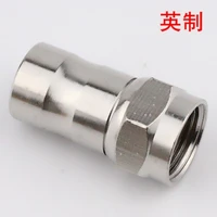 cable tv 75 5 f f two inch plug locking plug shielding network cable digital tool free connector