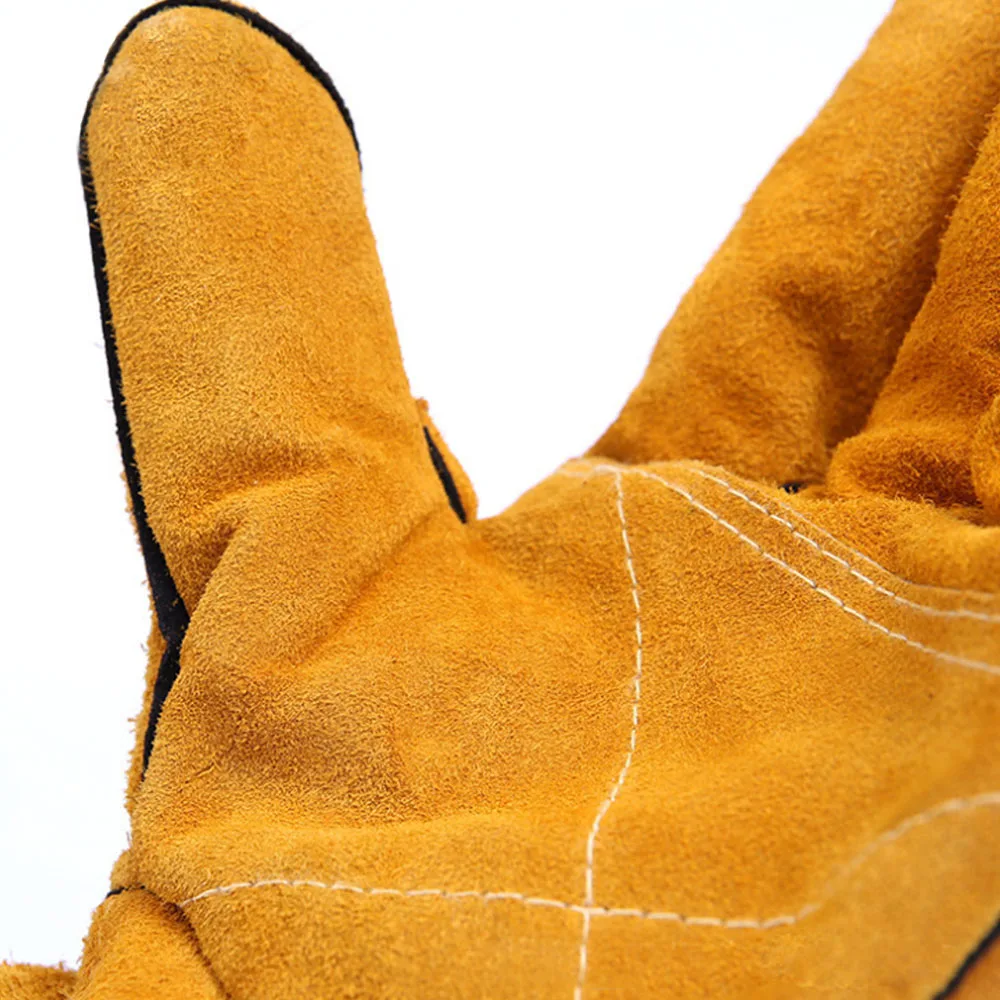 

Winter Gloves Working Protection Gloves Velet Warm Goat Security Safety Cutting Working Repairman Garage Machanic Men Gloves