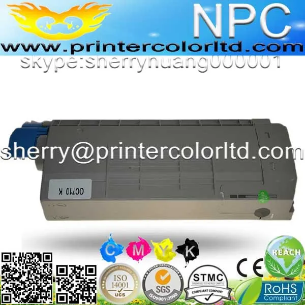Тонер для Okidata C 811mfp Oki-data 841 MFP C841 черный сброса заправить КАРТРИДЖ-низкая доставка