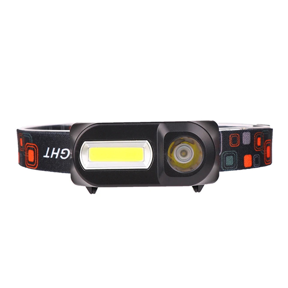 

Z45XP-G Q5 Mini COB LED Headlight Headlamp Head Lamp Flashlight USB Rechargeable 18650 Torch Camping Hiking Night Fishing Light
