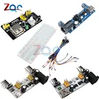 MB102 макетная плата питания, модуль платы питания, бесsolderless прототип для хлеба, модель 830 точек, набор 65 гибких соединительных проводов