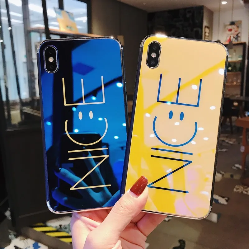 Новинка чехол для телефона с узором удача iphone 6 6S 7 8 Plus X XR XS Max лазерное покрытие