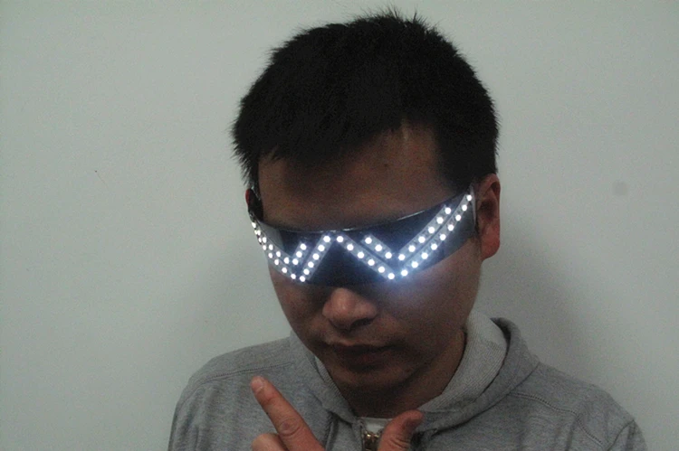 T Новый Светодиодный Лазерные Перчатки Прохладный Обуви Светящиеся