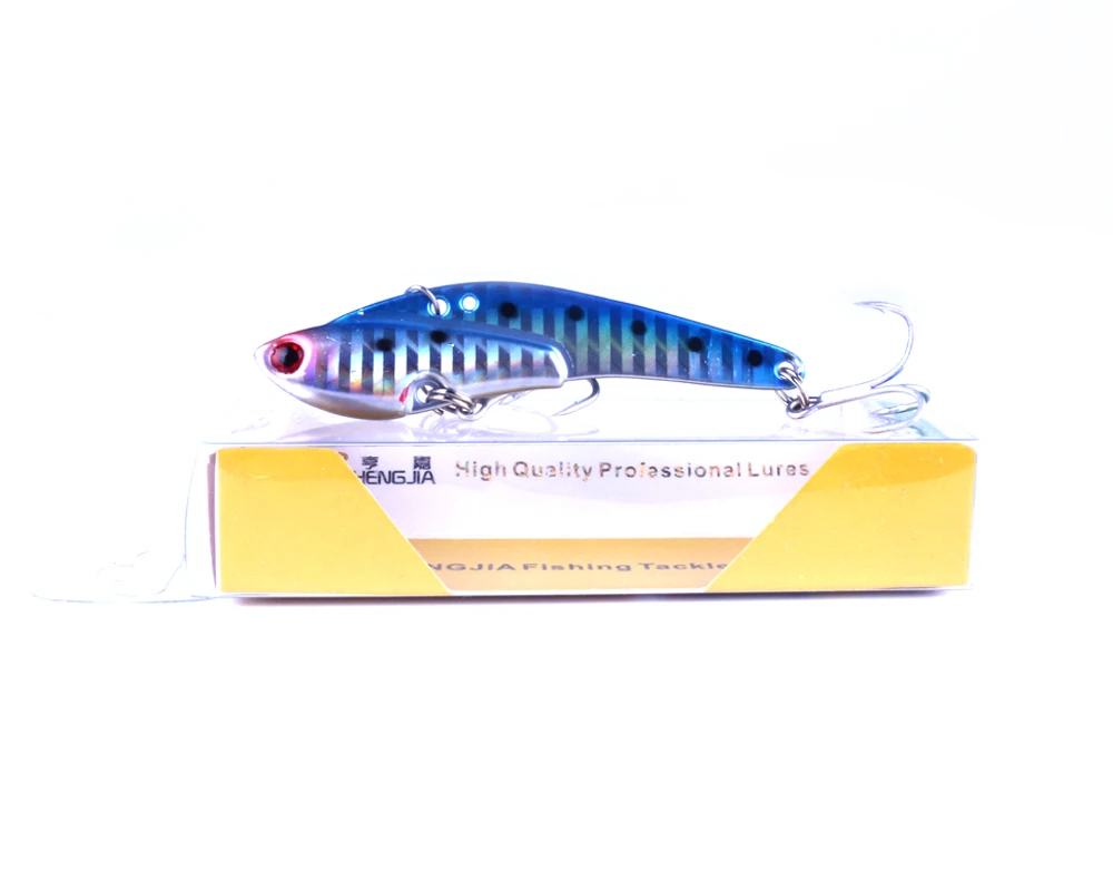 

1Pcs New Vibration Fishing Lure Hard Metal VIB Rattle Lures 7.5cm 21g Sinking Bait Blade Fishing Lure Swimbait Fishing Tackles