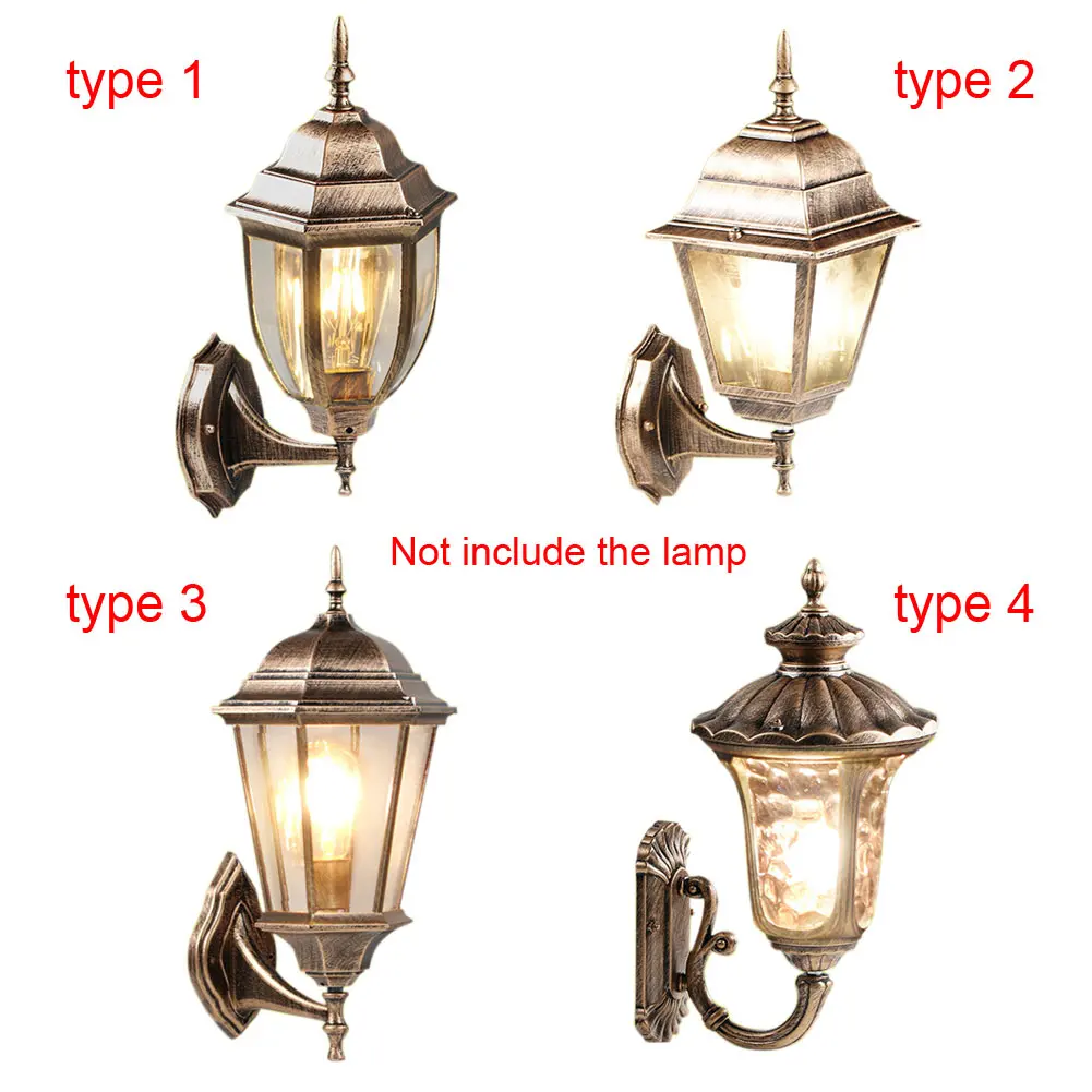 Водонепроницаемый винтажный энергосберегающий светодиодный настенный