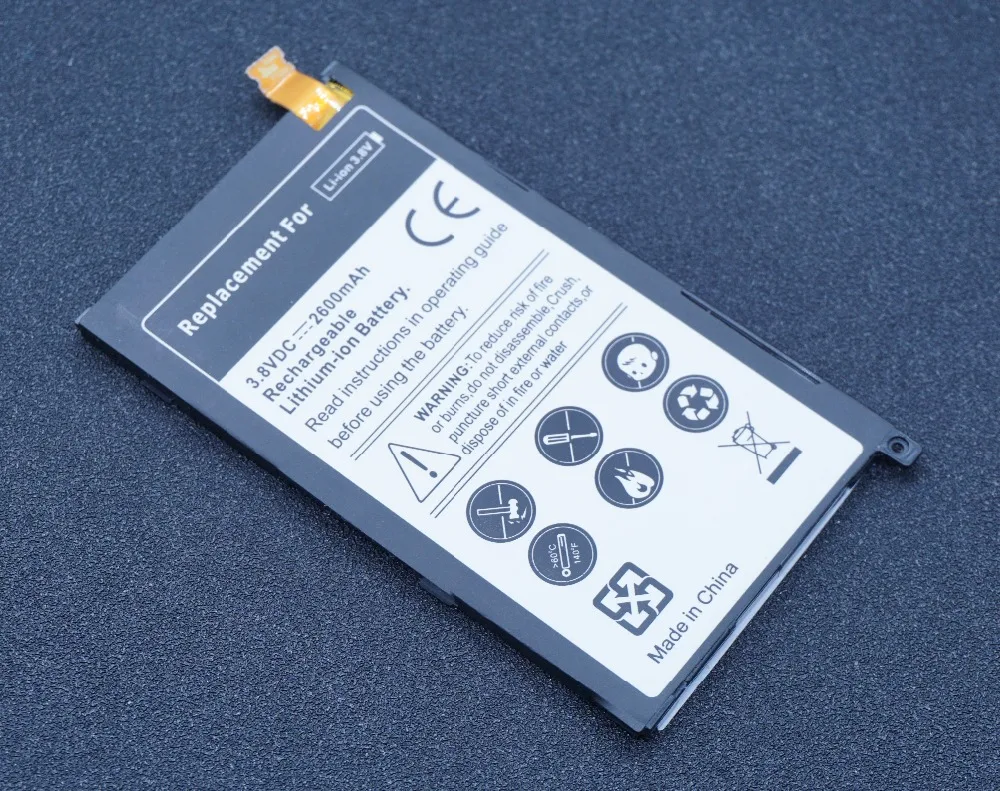 LehonS 1x2600 mAh LIS1529ERPC смартфон Замена литий полимерный аккумулятор для Sony Xperia Z1 Compact mini