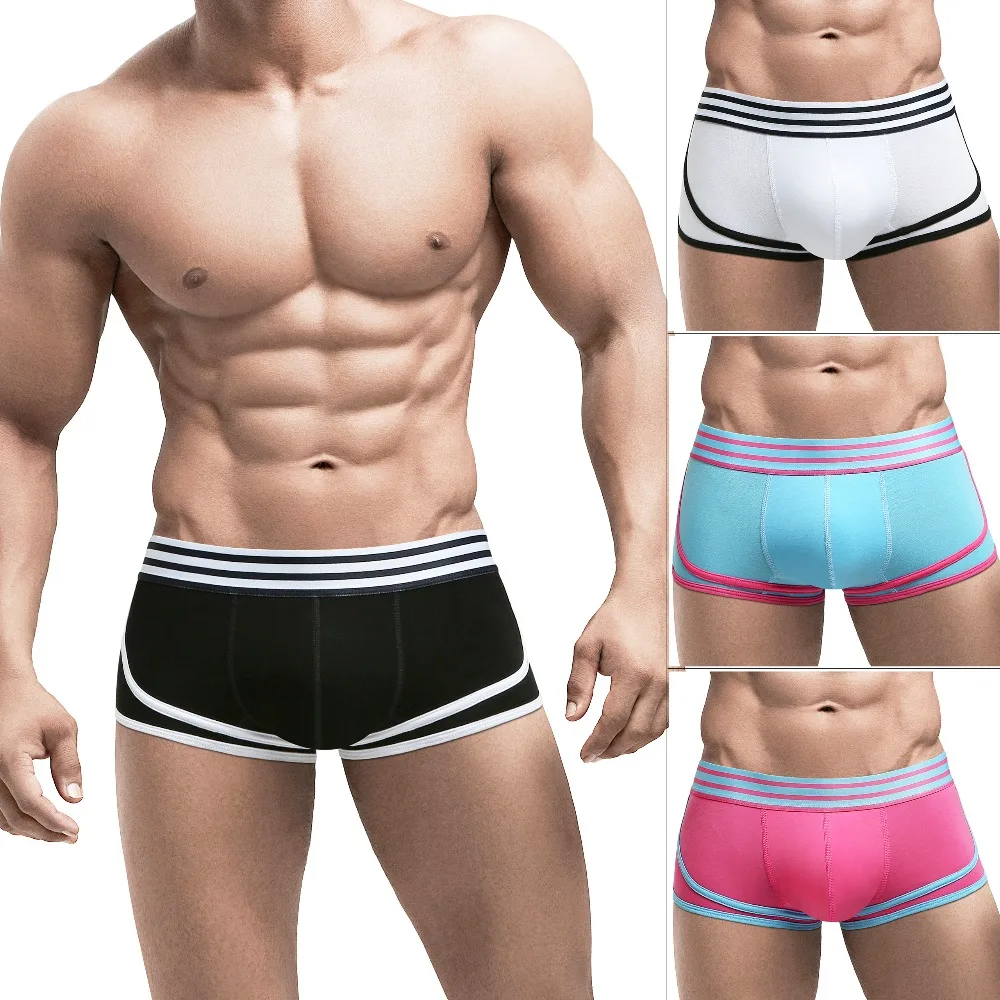 Бренд BSHETR 3 шт./лот мужское нижнее белье мужские боксеры набор Homme Cueca трусы шорты