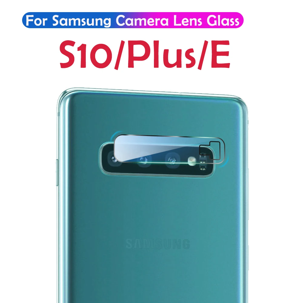 Закаленное стекло объектив камеры для samsung Galaxy S10 Plus S10 E задняя защитная пленка для экрана, Защита Крышки