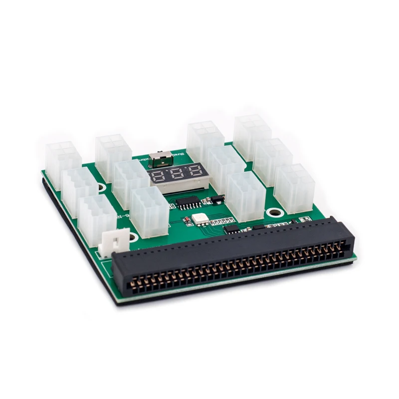 Плата блока питания RGeek с блоком 12 шт. 18AWG от 6 до + 2 8-контактный силовой кабель для