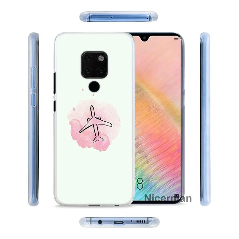 Карта мира, план путешествий, чехол для телефона huawei mate 10 20 Lite 20 Pro P30 Pro P30 P20 Lite P Smart Plus, чехол, чехол
