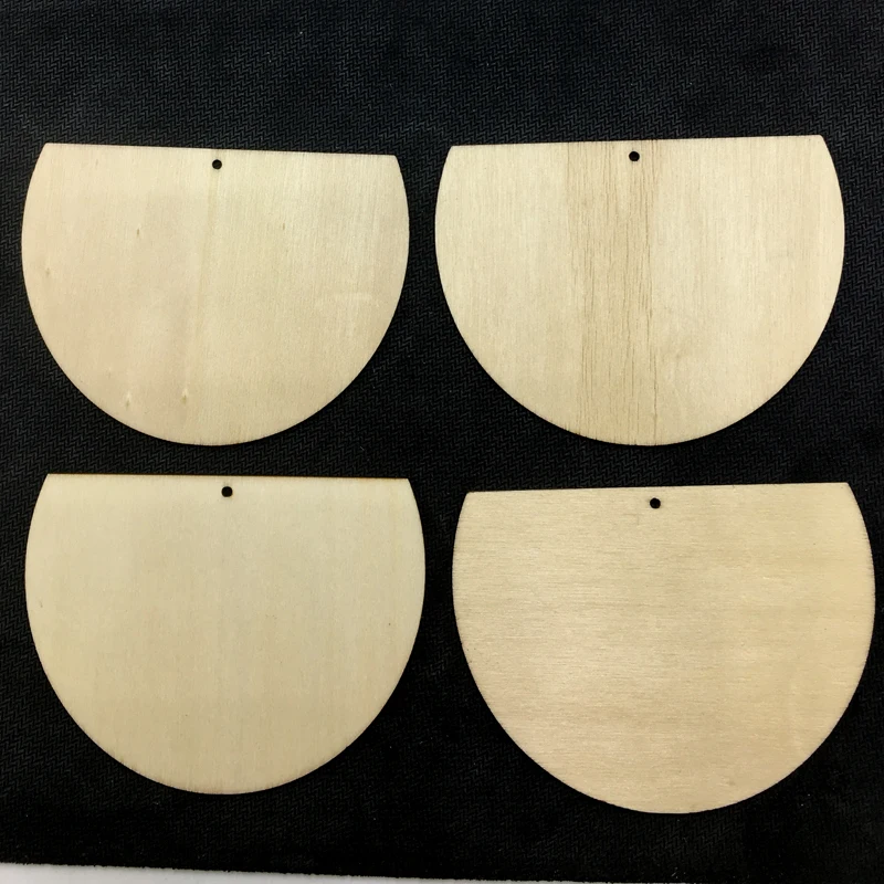 

80mmx60mm Natural Unfinished Cutout Craft Beads