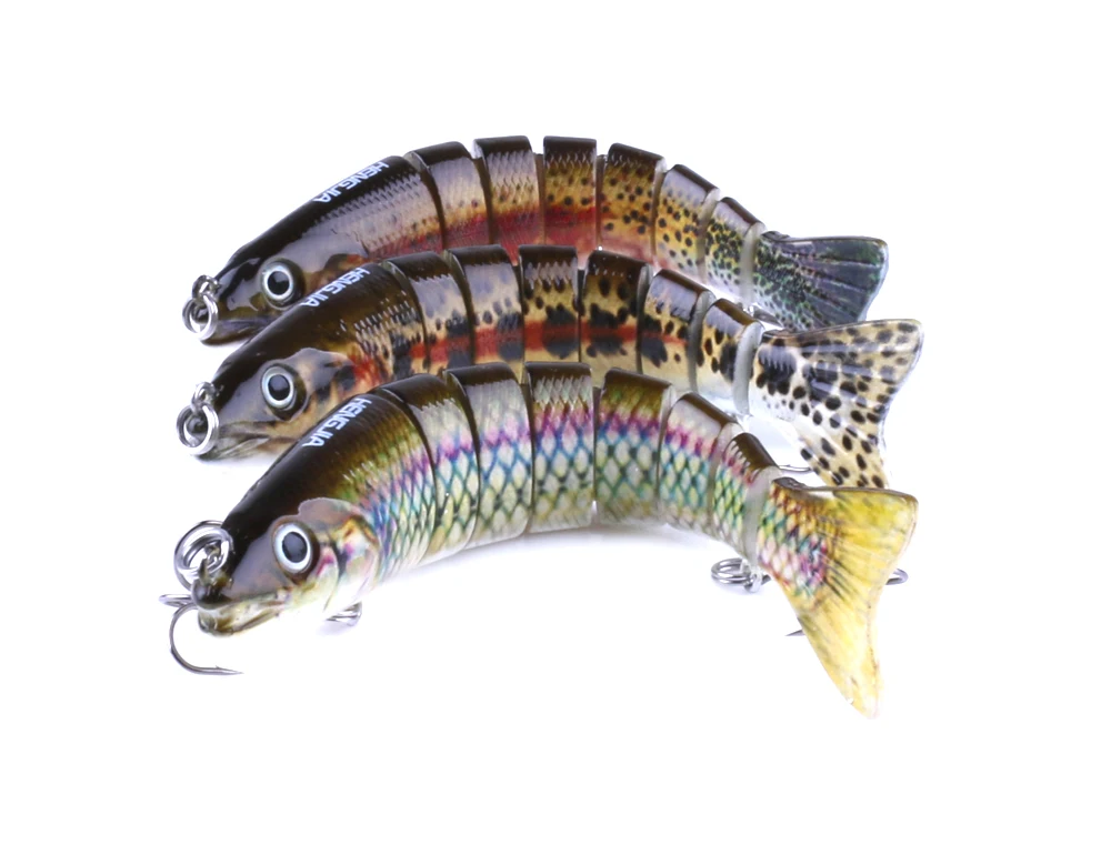 

1 шт., рыболовные воблеры, 8 сегментов, 12,7 см, 18 г