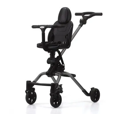 Темно-серый Micr trike xl 12 дюймов трехколесный велосипед для детей трехколесный велосипед тандем trike со складной педалью и u подлокотник - Цвет: Темно-серый