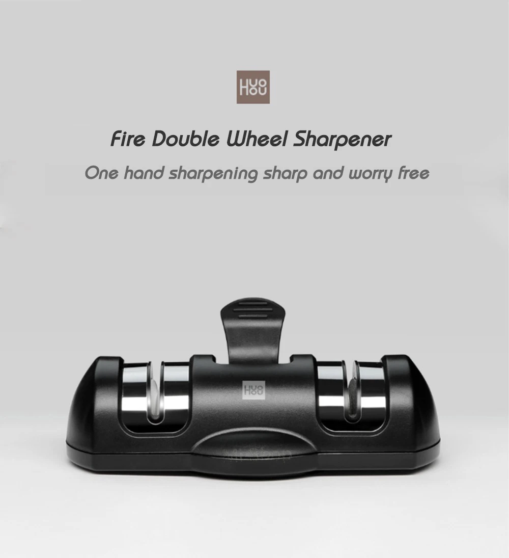 XIAOMI Mijia точильные камни с двойным колесом точильные камни K-nife точильный инструмент точилка для кухни инструменты HUOHOU 24