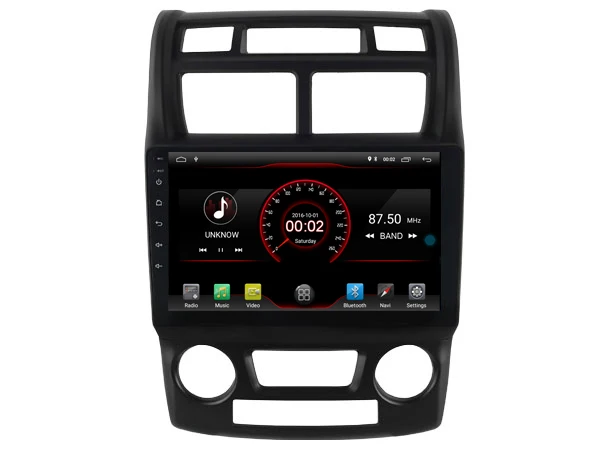 Elanmey Топ оснащен 8 ядер+ 4 Гб ОЗУ+ 64 Гб ПЗУ android 8,1 Автомагнитола для kia Sportage 2004+ Gps навигация мультимедиа головное устройство