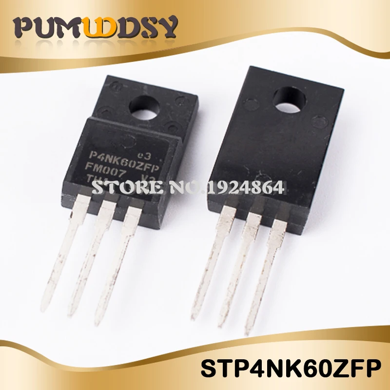STP4NK60ZFP 10 шт./лот Новинка STP4NK60ZFP STP6NK60ZFP STP8NK80ZFP STP9NK50ZFP STP10NK60ZFP P4NK60ZFP P6NK60ZFP P8NK80ZFP P9NK50 P10NK60 TO-220F - Цвет: STP4NK60ZFP