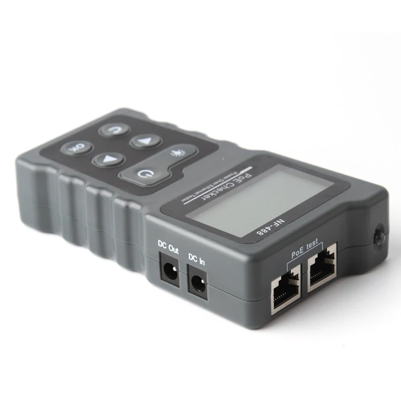 NOYAFA NF 488 сетевой тестер с портом POE проверка питания через Ethernet Cat5 Cat6 Lan тест er