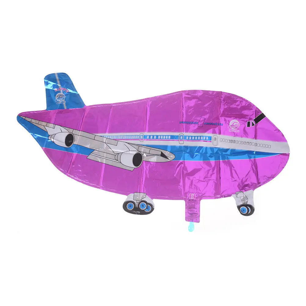 Новинка 1 шт. милые воздушные шары в форме самолета фольга гелиевые баллоны для