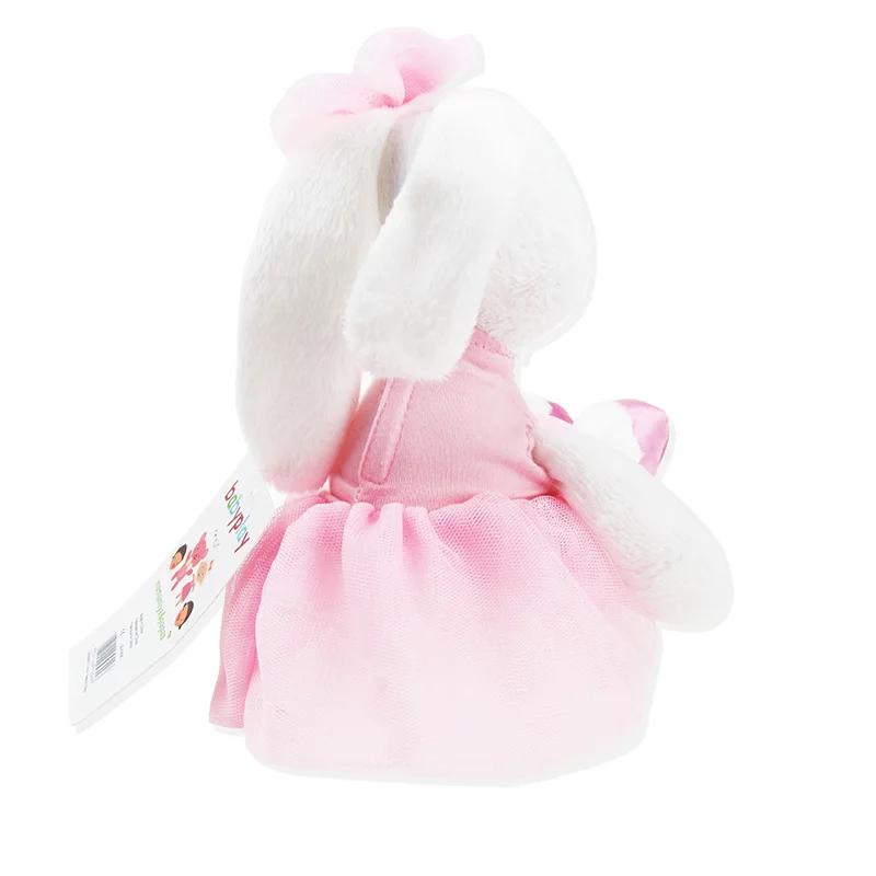 

soft baby plush toy lovely pink rabbit birthday gift infant doll sleeping rabbit bunny ballerina