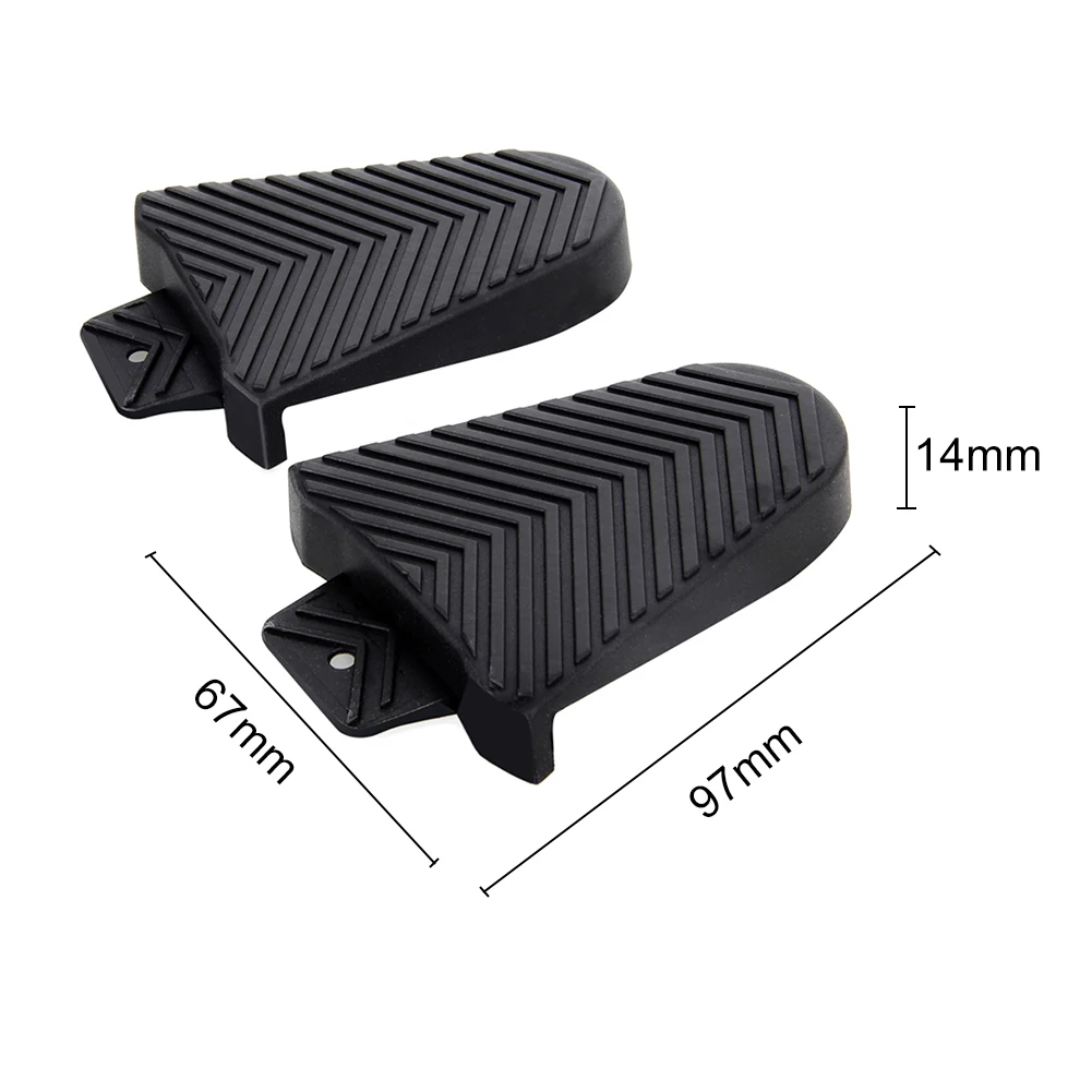 Одна пара Quick Release резиновые планка крышка велосипед шипы для педалей Shimano SPD-SL