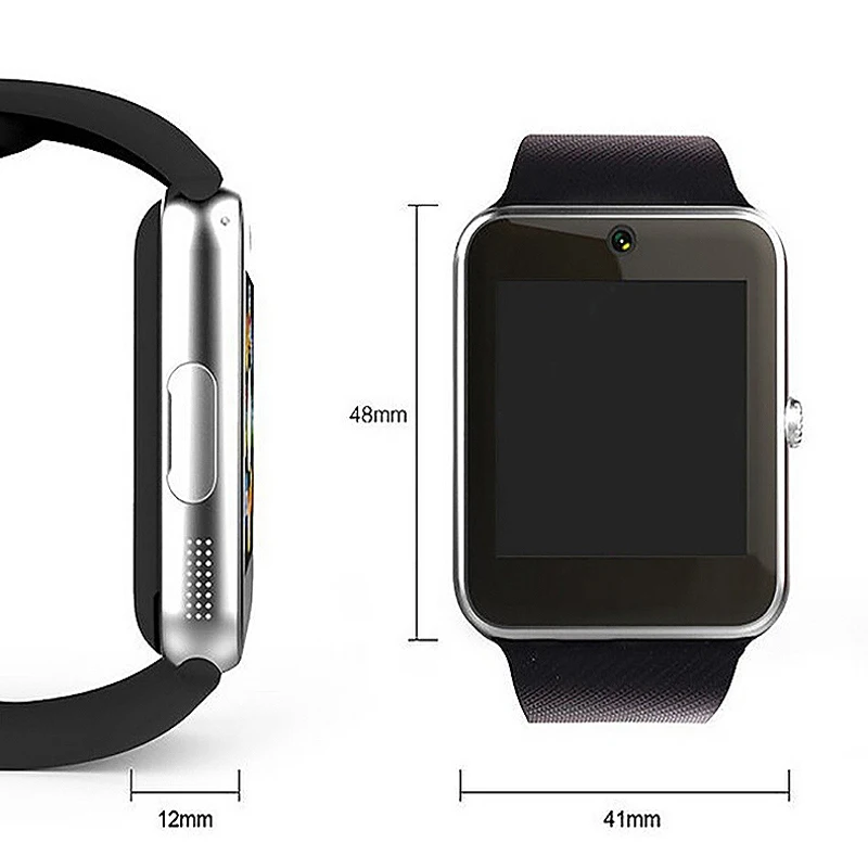 LANGTEK Bluetooth Смарт часы Z60S MTK6261D Smartwatch С камера SIM/TF слот для карты Iphone Xiaomi телефона