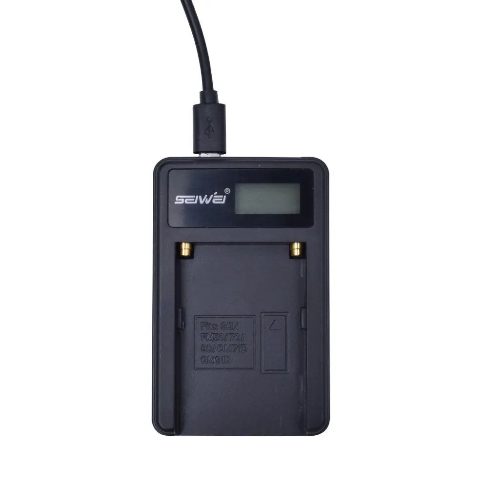 USB Батарея Зарядное устройство для sony NP-FM50 FM70 FM90 QM71D 91D NP-F500H NP-F550 F570 | Электроника