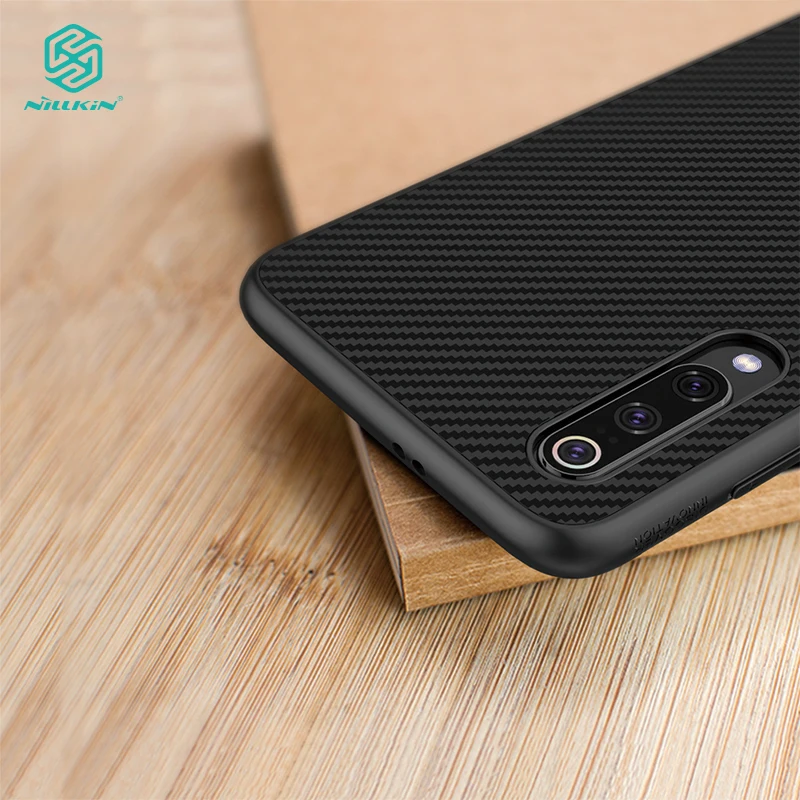 Nillkin case for Xiaomi Mi 9 and Explorer synthetic fiber cell phone shell luxury hard back cover |