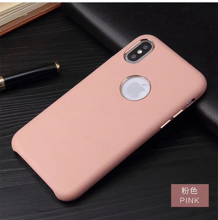 Искусственная кожа и силикон комбинация защищает чехол для телефона iPhone 6 6S Plus