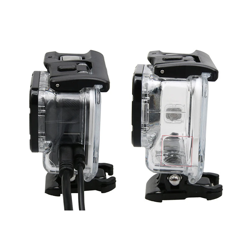 Защитный чехол с боковым открыванием для GoPro Hero 5 6 Go Pro защитный камеры 7 Black|Чехлы