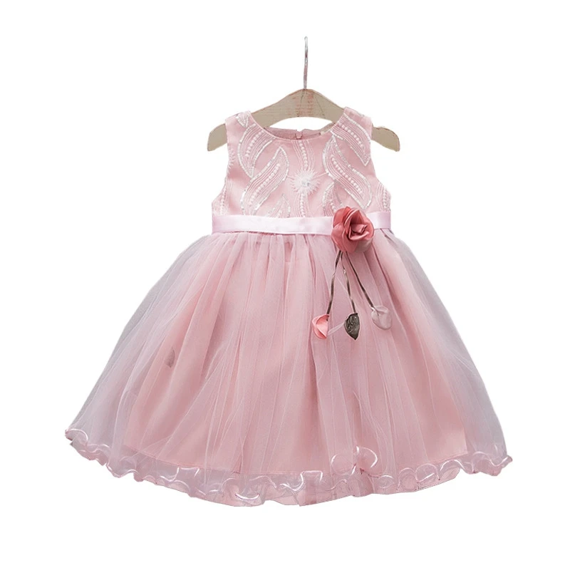 2019 летнее милое детское Сетчатое бальное платье принцессы в стиле пэчворк с