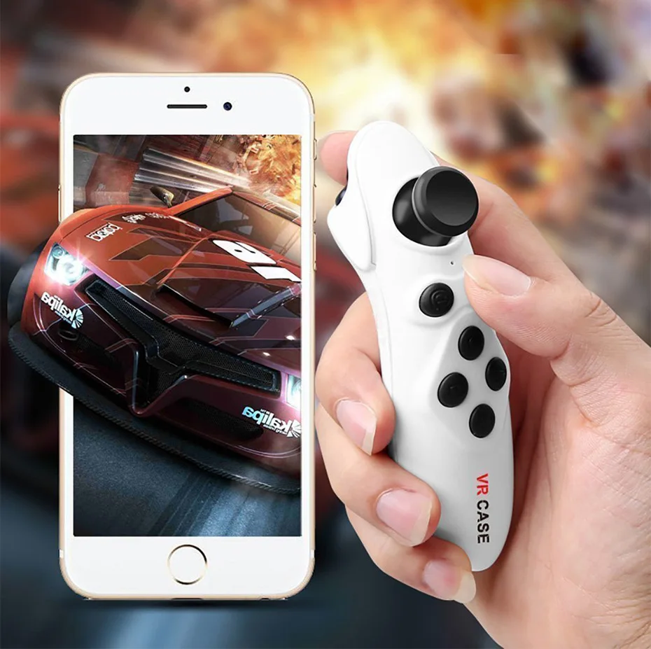 Мини Мобильный Bluetooth Джойстик Android геймпад контроллер беспроводной VR очки