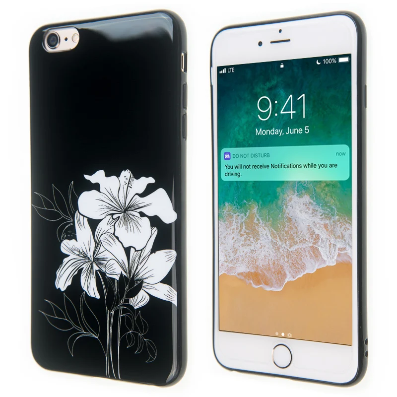 Cuptakes IMD Мягкий силиконовый чехол для iPhone 6 S плюс крышка Роскошные милые красивые