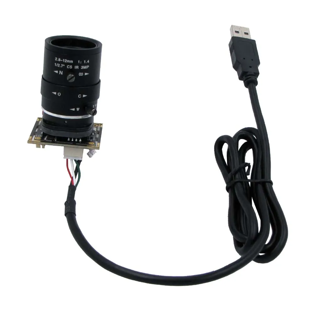 2mp CS 2.8 12 мм с переменным фокусным расстоянием веб камера 60fps 120fps omnivision OV2710 OTG UVC USB