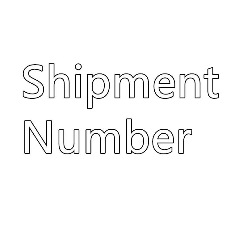 

shipment number