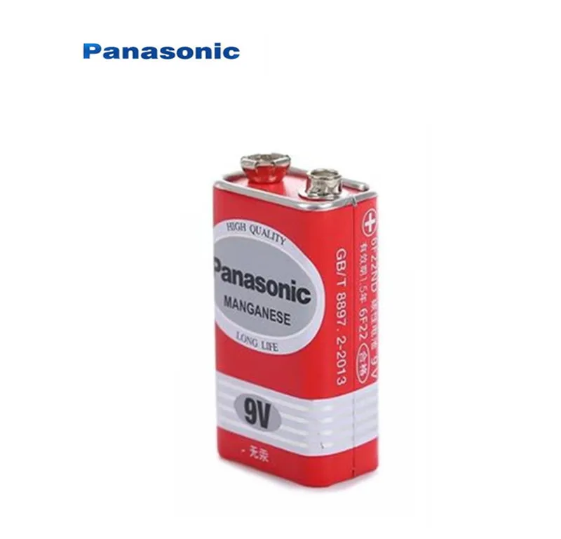 2 шт. 100% оригинальный аккумулятор Panasonic Greencell PP3 6F22 6LR61 MN1604 9 в | Электроника