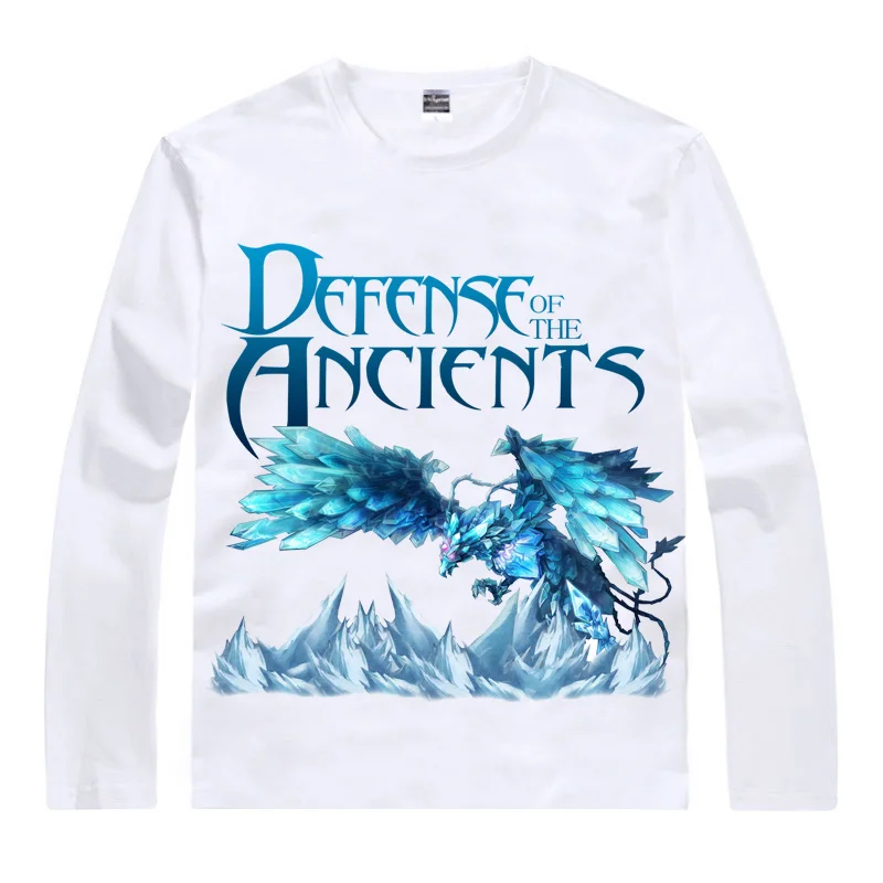 Coolprint аниме рубашка DOTA2 DOTA 2 футболки мульти-стиль с длинным рукавом Shadow Fiend Storm Spirit Косплей Motivs хентай рубашки - Цвет: Style 19