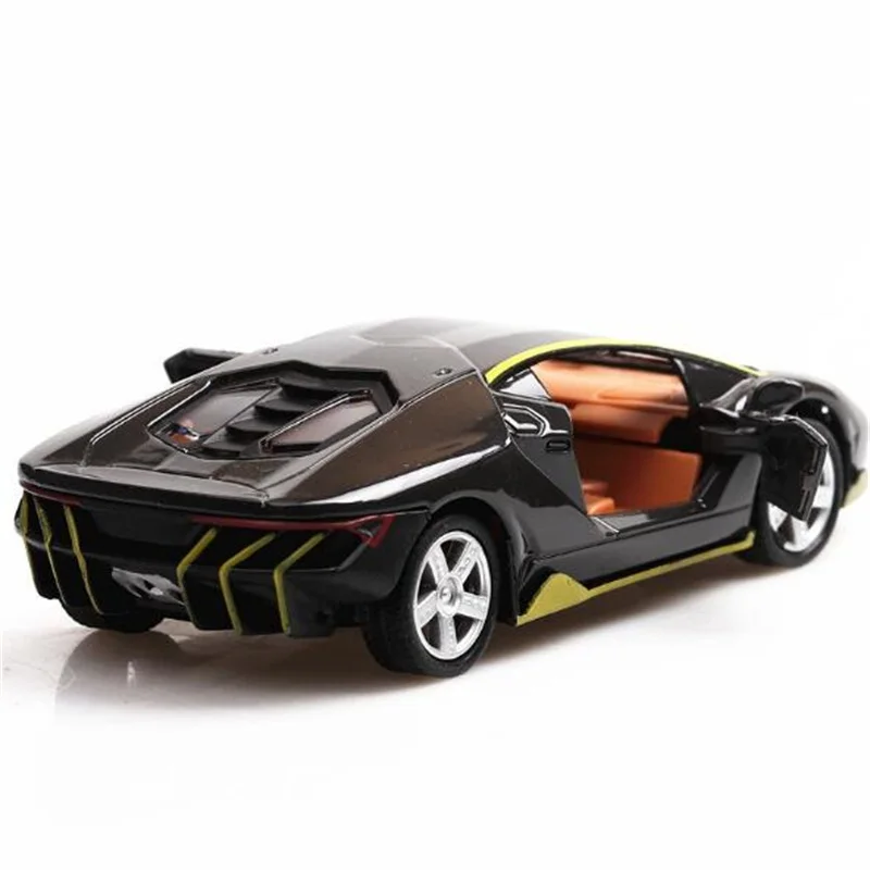 3224a black Сплав автомобиля 1:36 суперкар модель игрушки автомобиль моделирование возврата автомобиля выпечки украшения подарок для детей - Цвет: 3224a black