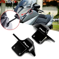 for yamaha tmax 530 tmax530 sx dx 2015 2018 2019 aluminum mirror hole cap cover mirror modified parts with t max logo