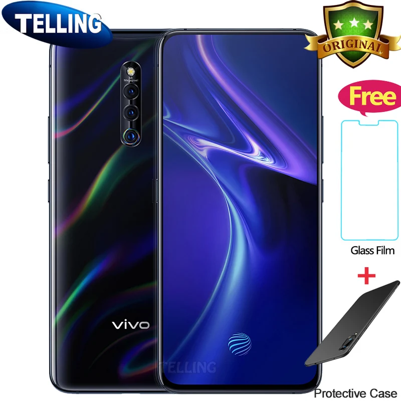 В наличии Vivo X27 Pro мобильный телефон 4G LTE Android 9 0 Восьмиядерный Snapdragon 710 8 + 256G экран