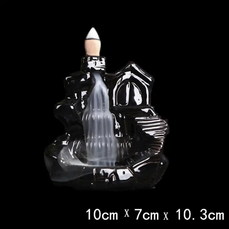 Курильница для благовоний в виде лотоса керамический держатель домашний декор