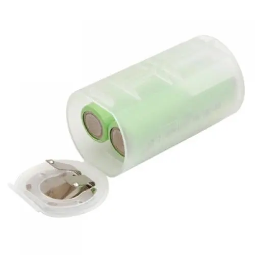 Совершенно новый 4 х АА до D размер батареи адаптер Белый Чехол|aa to d|battery adapterbattery case