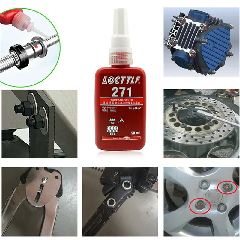 1 шт. 271 высокопрочный Threadlocker анаэробный клей- M25