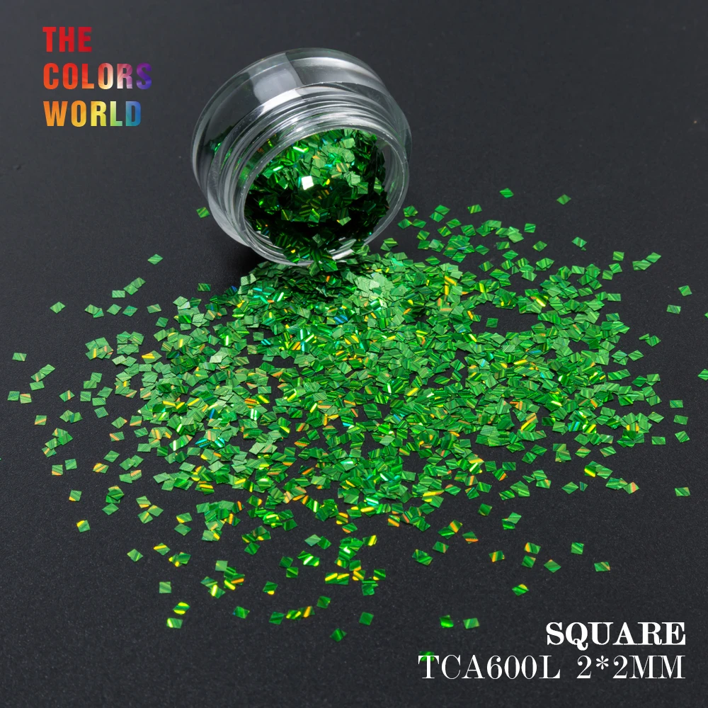 Голографическая полоска для дизайна ногтей 2 мм квадратная форма блеск макияж