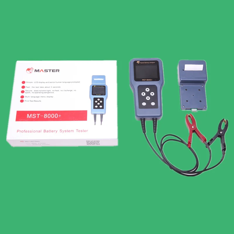 Тестер автомобильной аккумуляторной батареи цифровой анализатор аккумуляторов
