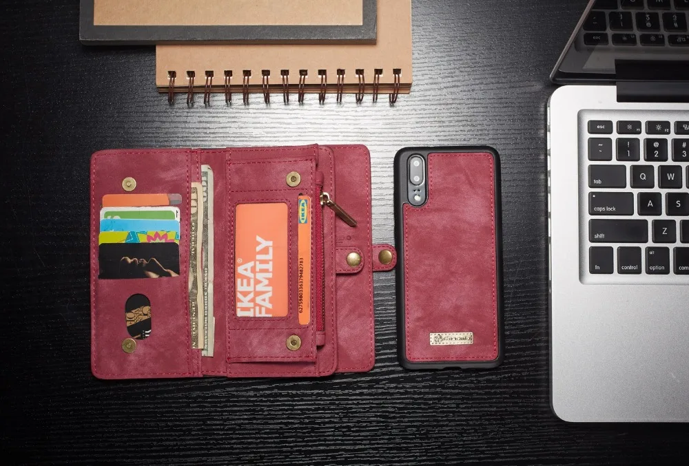 Для huawei P20 Pro Чехол на магните съемный чехол для телефона кожаный бумажник Folio чехол для huawei P20 Lite P30 Lite P30 Pro