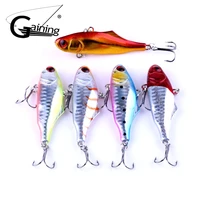 5pcslot 9cm 23 6g sinking vibration fishing lure hard plastic artificial vib winter ice fishing pike bait tackle isca peche