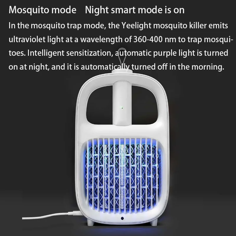 Xiaomi Yeelight Mosquito Repellent Killer лампа умная версия ультрафиолетового света работает с приложением Mijia Apple homekit для дома