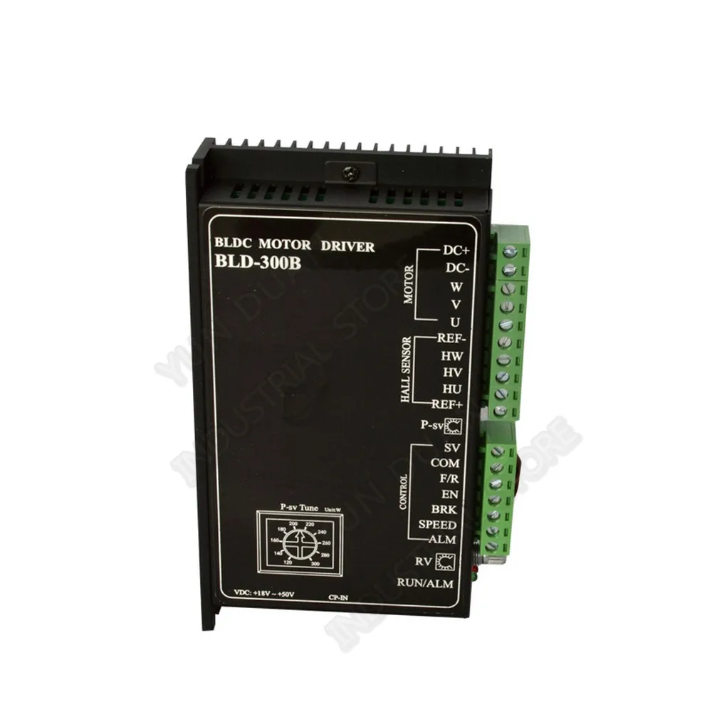 Бесщеточный двигатель 300 Вт DC 48 в 12 В 56 BLDC Driver Hall 15A контроллер с регулируемой